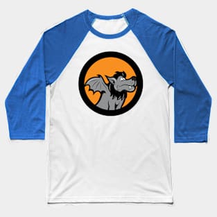 Winged wolf Baseball T-Shirt